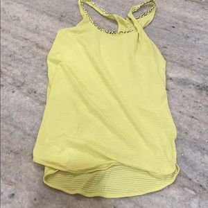 lululemon tank top, no tag but fits like a 6